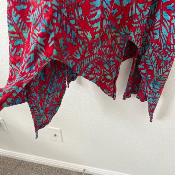 Mission Canyon One Size Pixie Hem Tunic Top In Indian Summer Art‎ to Wear Artsy - Picture 8 of 13